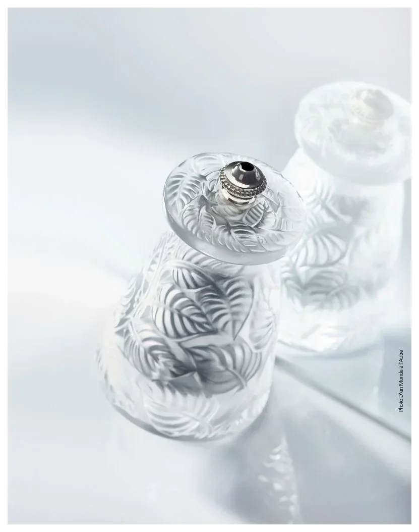 LALIQUE Sada mlýnků z křišťálu Lalique 9 cm / PEUGEOT