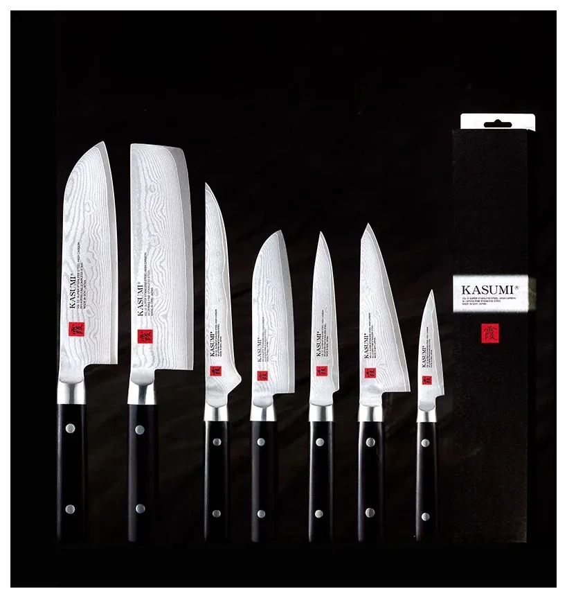 DAMASCUS Japonský kuchařský nůž Chef 20 cm z damaškové oceli/ KASUMI