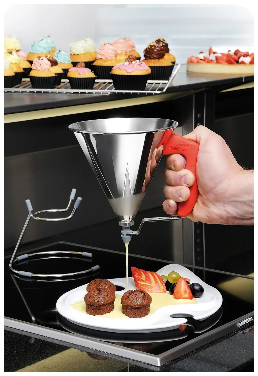 MOUL'FLEX Silikonová forma na muffiny / DE BUYER