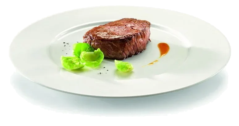 FINE DINE Mělký talíř 22 cm bílý / RAK PORCELAIN