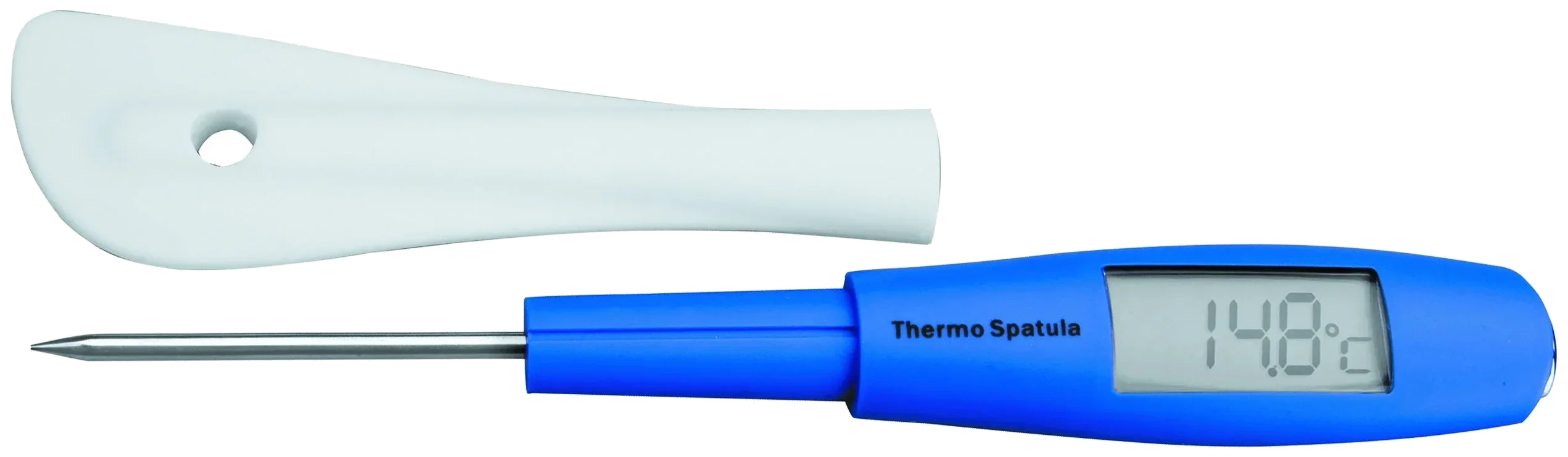 Stěrka s teploměrem
