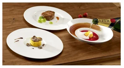 FINE DINE Hluboký talíř Gourmet 1,25 l bílý / RAK PORCELAIN