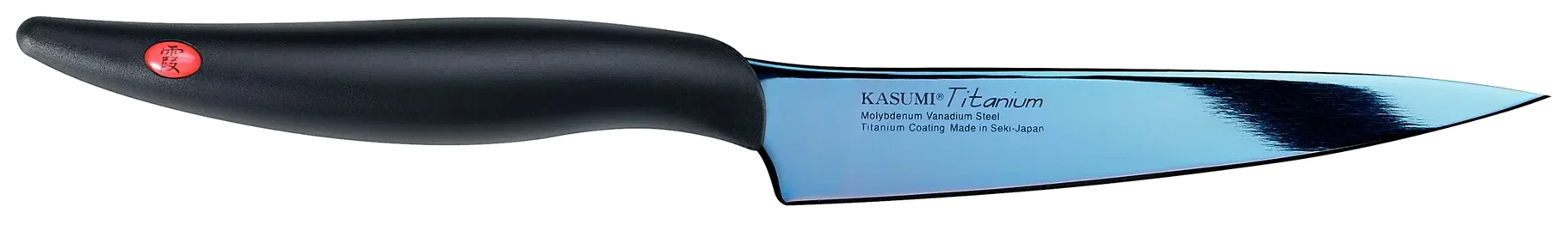TITANIUM Japonský univerzální nůž 12 cm modrý / KASUMI