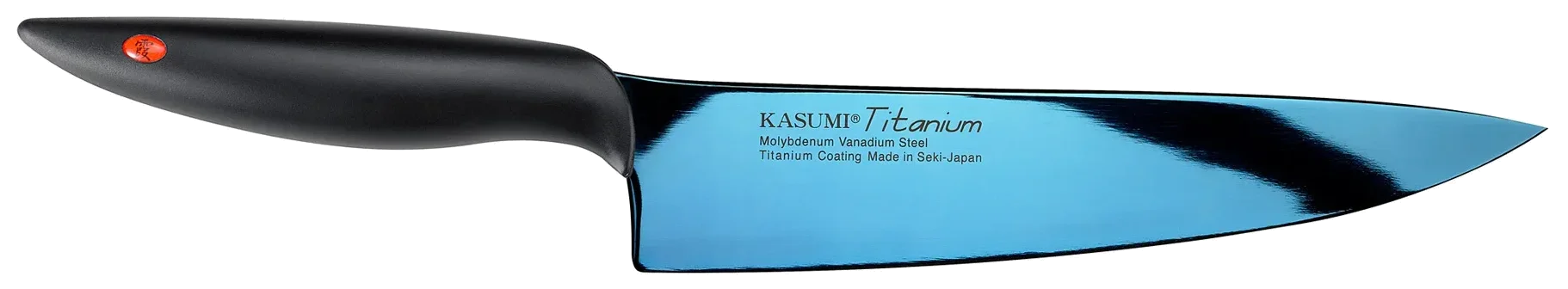 TITANIUM Kuchařský nůž 20 cm modrý / KASUMI