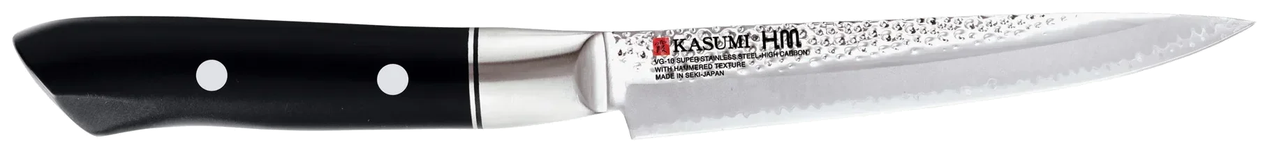 VG-10 HM Kovaný japonský univerzální nůž 12 cm tepaný / KASUMI