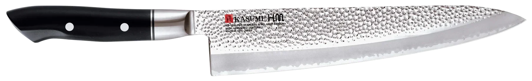 VG-10 HM Kovaný japonský kuchařský nůž 24 cm tepaný / KASUMI