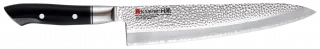 VG-10 HM Kovaný japonský kuchařský nůž 24 cm tepaný / KASUMI