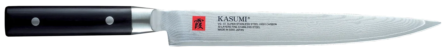 DAMASCUS Japonský krájecí nůž Slicer 24 cm z damaškové oceli / KASUMI
