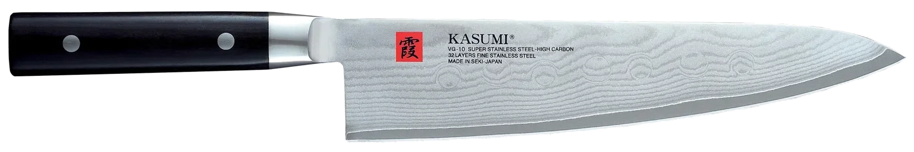 DAMASCUS Japonský kuchařský nůž Chef 24 cm z damaškové oceli/ KASUMI
