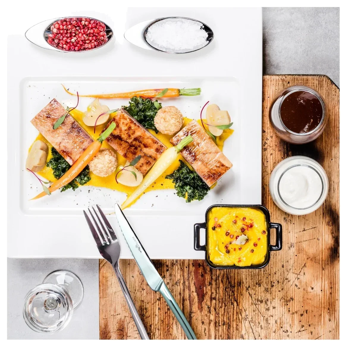 BELLE CUISINE NOIR Čtvercový pekáček 350 ml černá / REVOL