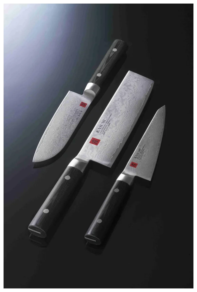 DAMASCUS Japonský nůž na chléb z damaškové oceli / KASUMI