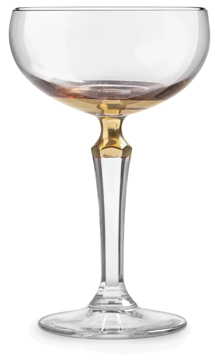 SIGNATURE 001 Sklenice Imperfect Gold Coupe 250 ml / ONIS