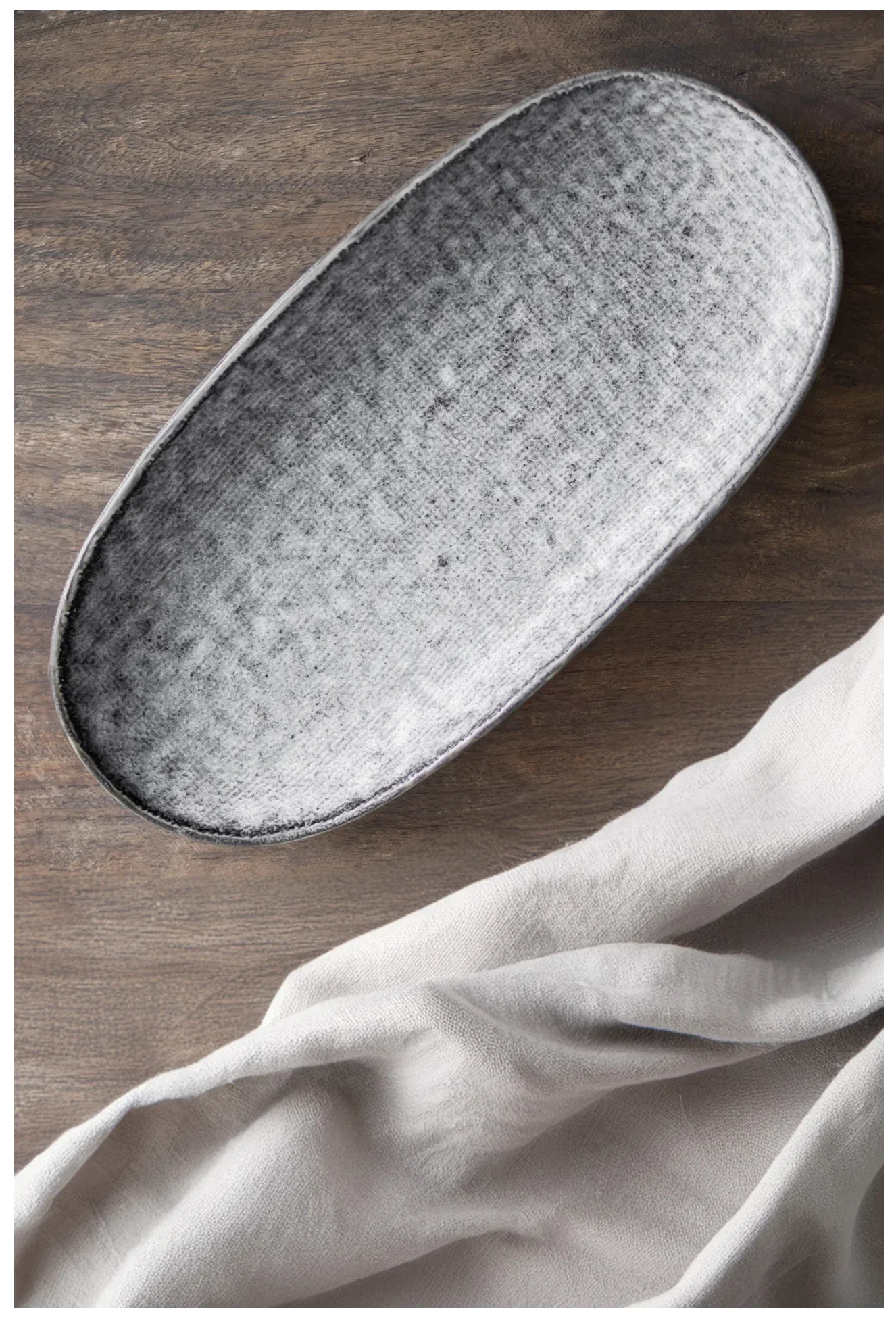 LEN Oválná servírovací mísa 32 cm / VERLO
