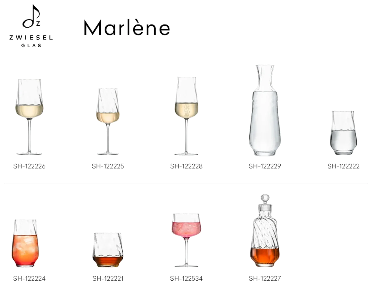 MARLENE Karafa na vodu 750 ml / ZWIESEL HANDMADE