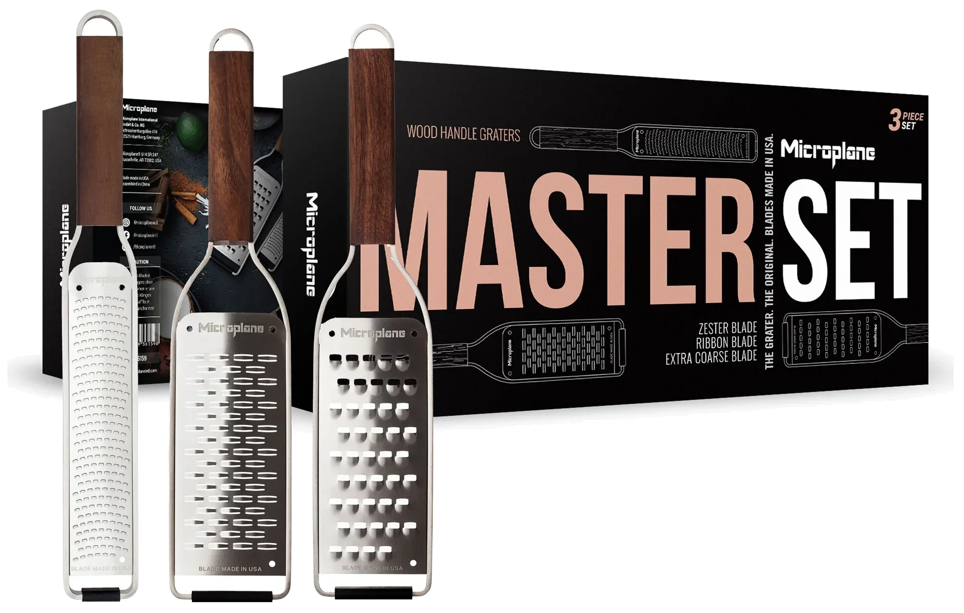 MICROPLANE Sada struhadel MASTER