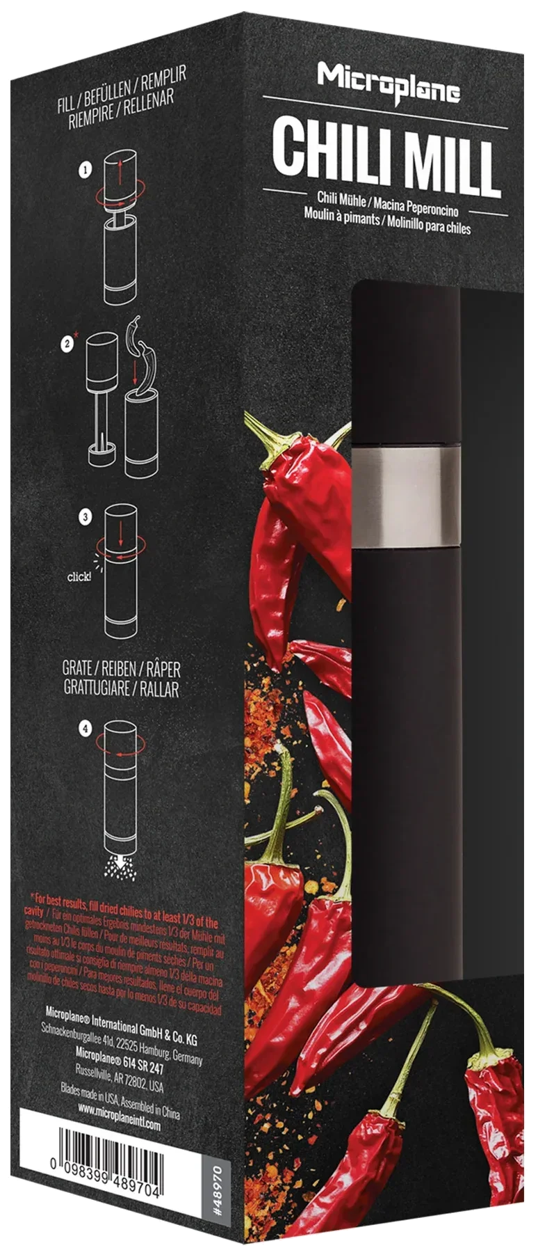 GOURMET Souprava na chilli papričky / MICROPLANE