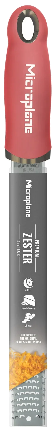 PREMIUM CLASSIC Struhadlo Zester, korálově růžové / MICROPLANE