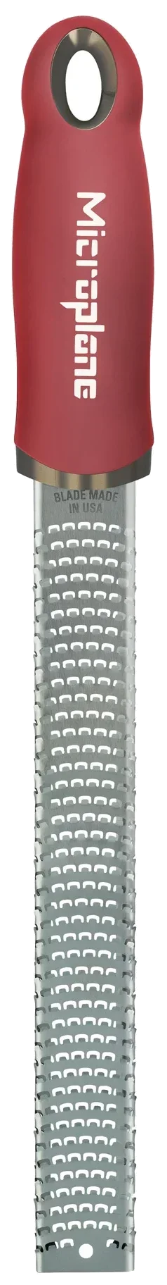 PREMIUM CLASSIC Struhadlo Zester, karmínově červené / MICROPLANE