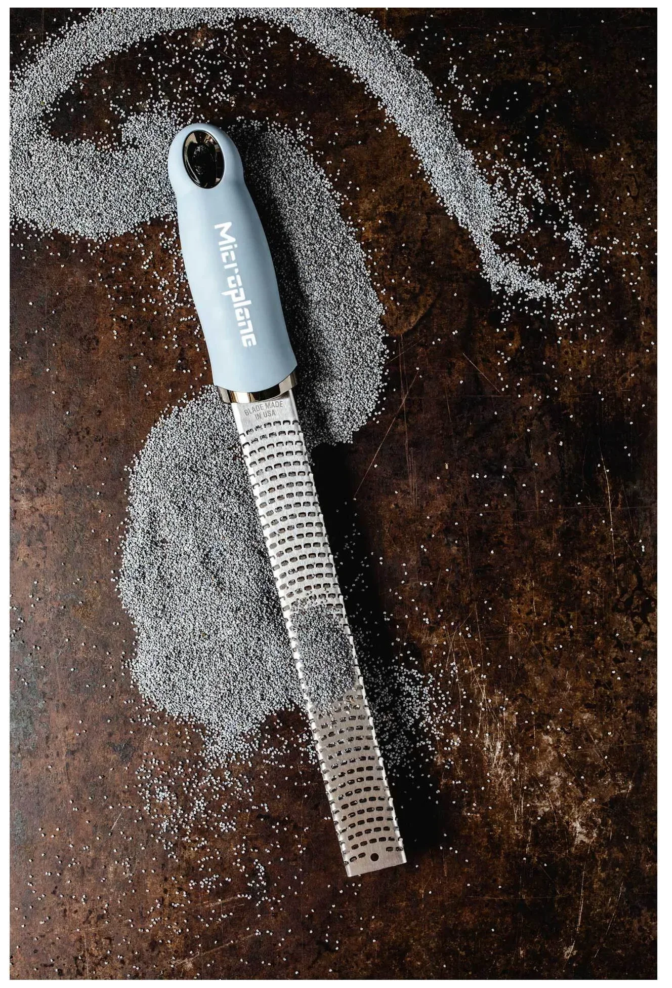 PREMIUM CLASSIC Světle modré struhadlo Zester / MICROPLANE