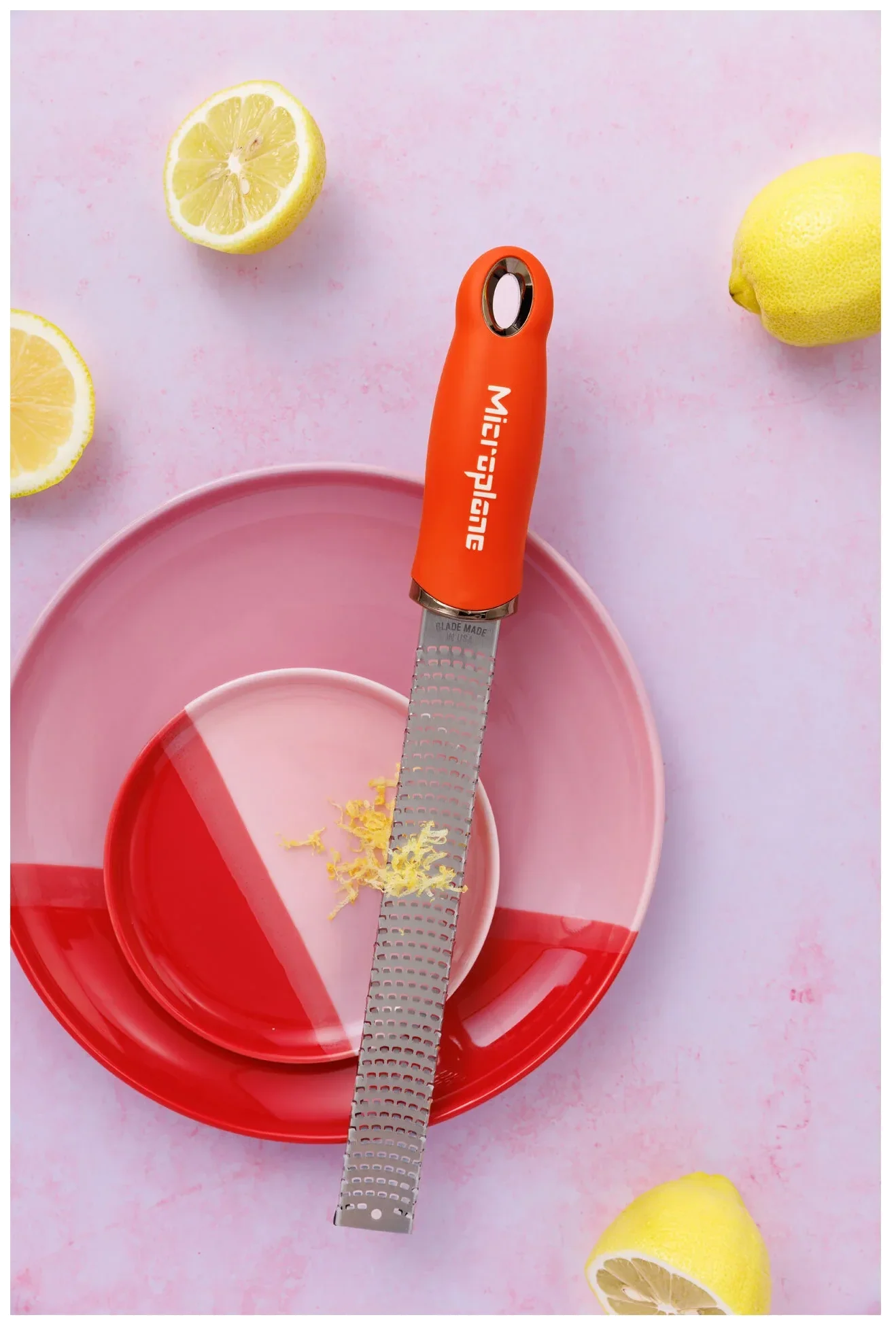 MICROPLANE Struhadlo Zester PREMIUM CLASSIC oranžové