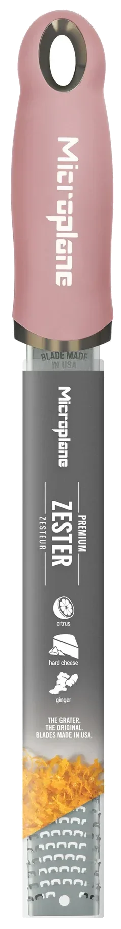 PREMIUM CLASSIC Struhadlo Zester, pudrově růžové / MICROPLANE