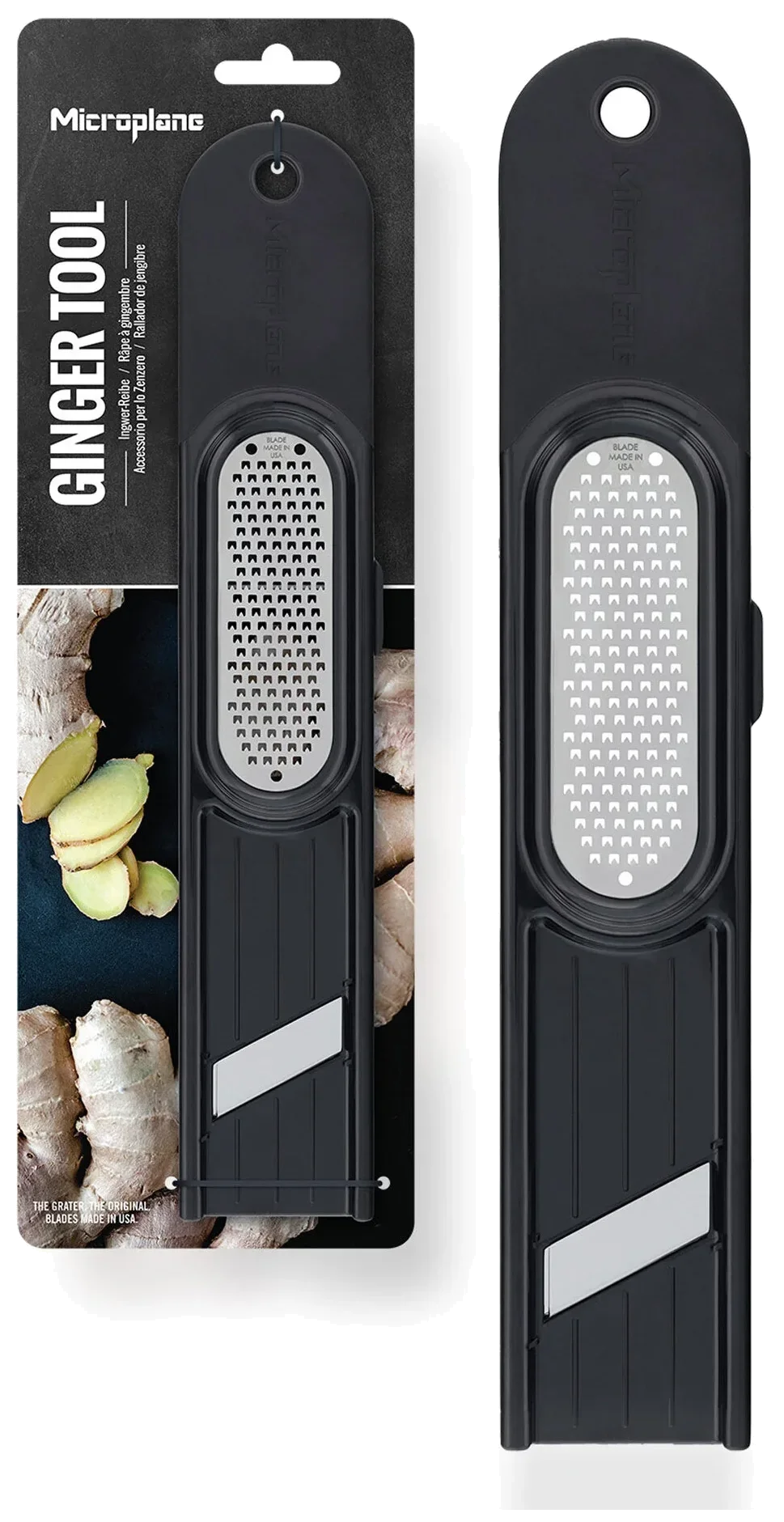 SPECIALTY Struhadlo na zázvor 3v1 / MICROPLANE