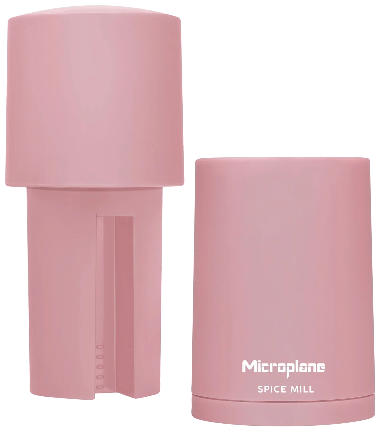 MICROPLANE Mlýnek na koření SPECIALTY pudrově růžový