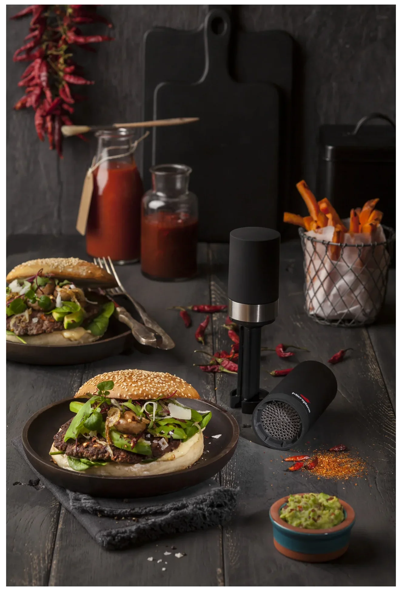 SPECIALTY Mlýnek na sušené chilli papričky / MICROPLANE