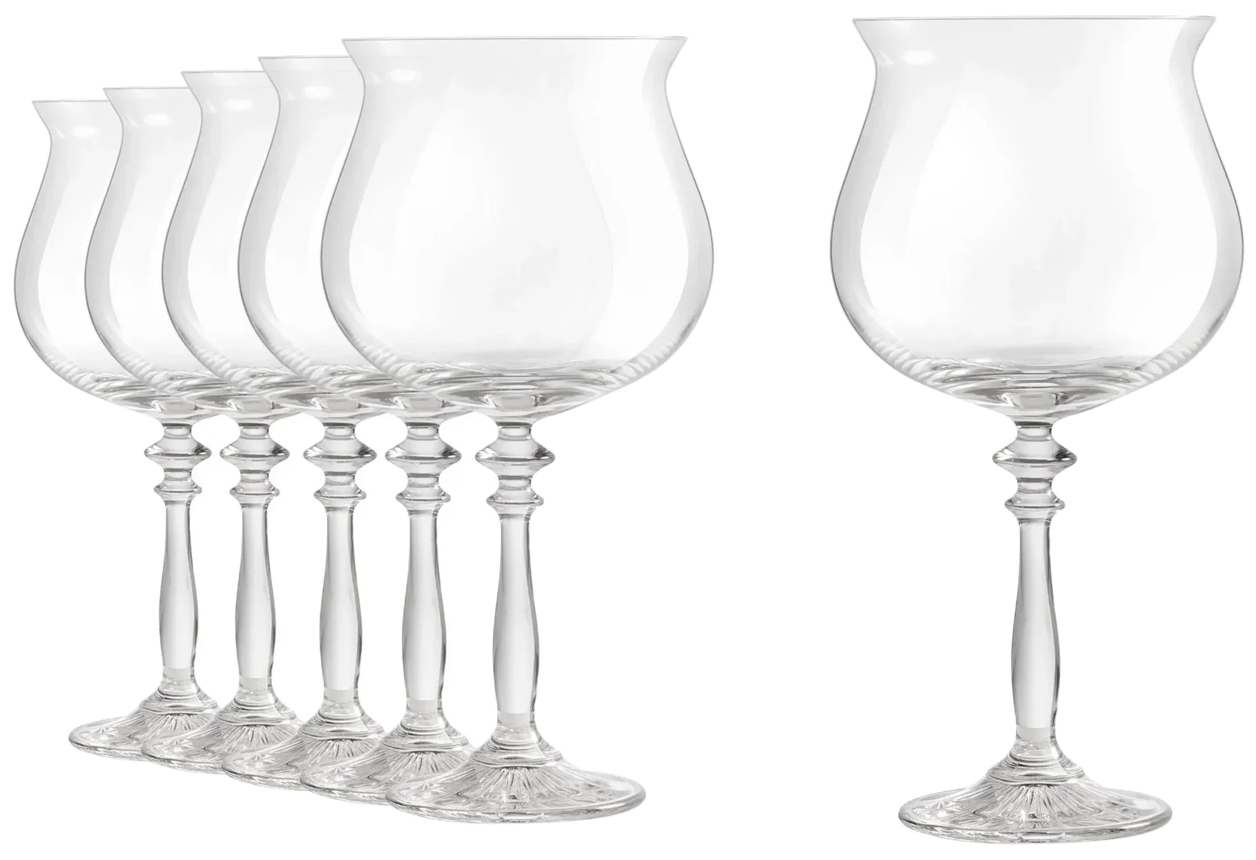 1924 Sklenice na stopce 625 ml (sada 6 ks) / ONIS