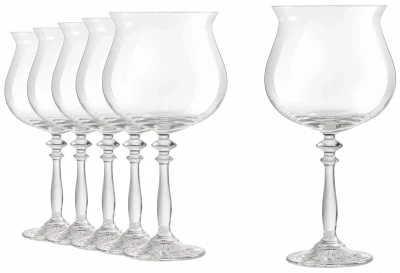 1924 Sklenice na stopce 625 ml (sada 6 ks) / ONIS