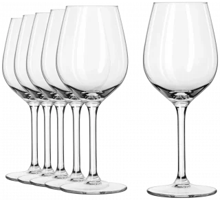 FORTIUS Sklenice na stopce 300 ml (sada 6 ks) / ONIS