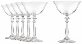 1924 Sklenice na stopce 240 ml (sada 6 ks) / ONIS
