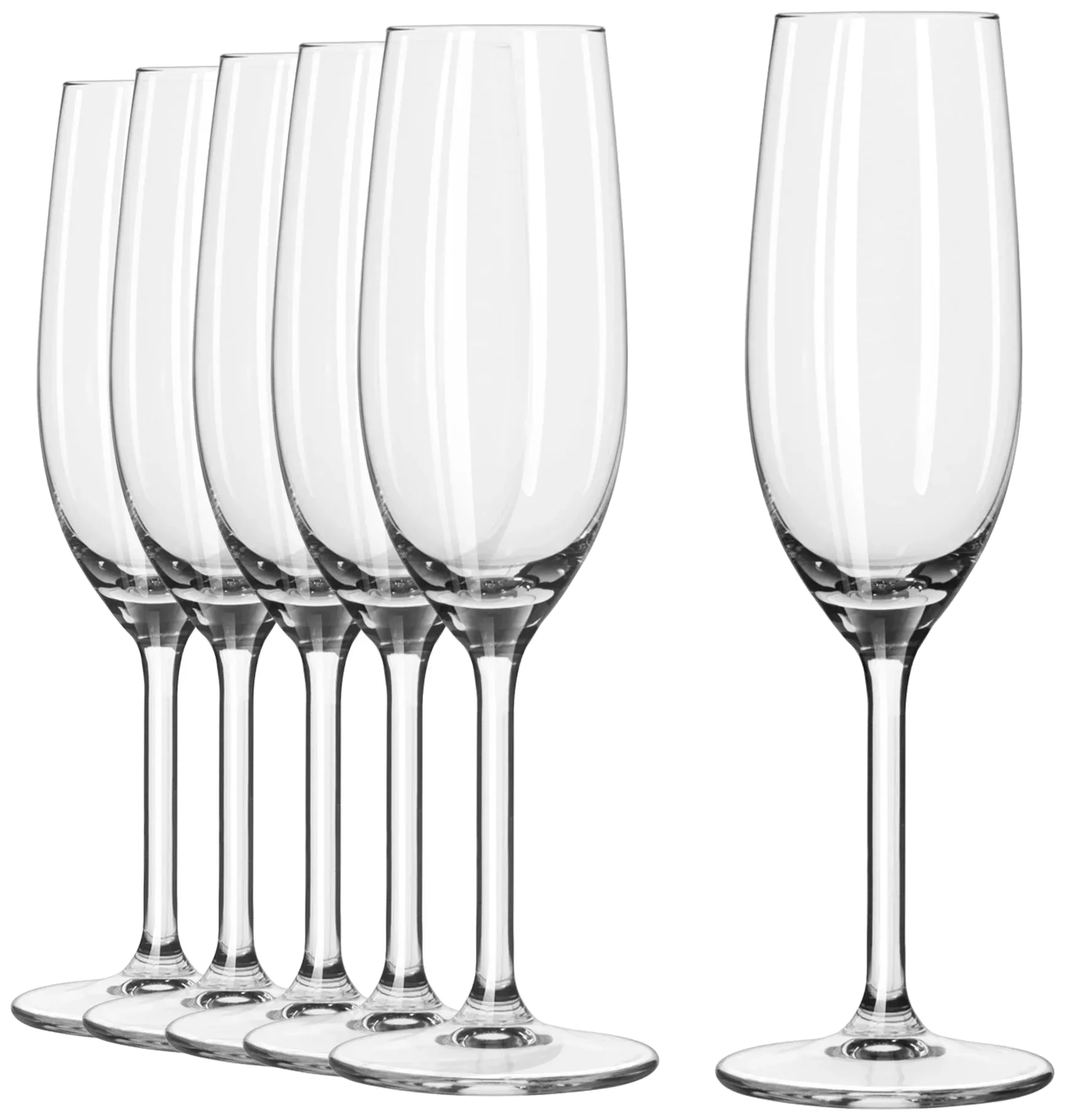 FORTIUS Sklenice na šampaňské 215 ml (sada 6 ks) / ONIS