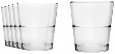 UP-ON Nízká sklenice 215 ml (sada 6 ks) / ONIS