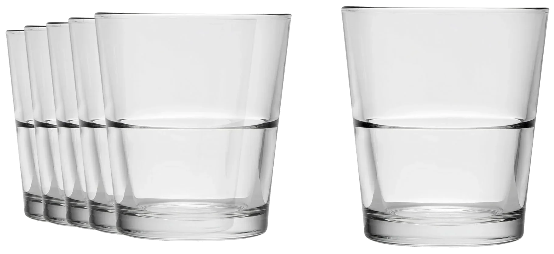 UP-ON Sklenice 350 ml (sada 6 ks) / ONIS