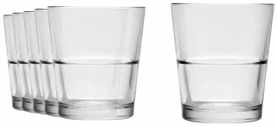 UP-ON Sklenice 350 ml (sada 6 ks) / ONIS