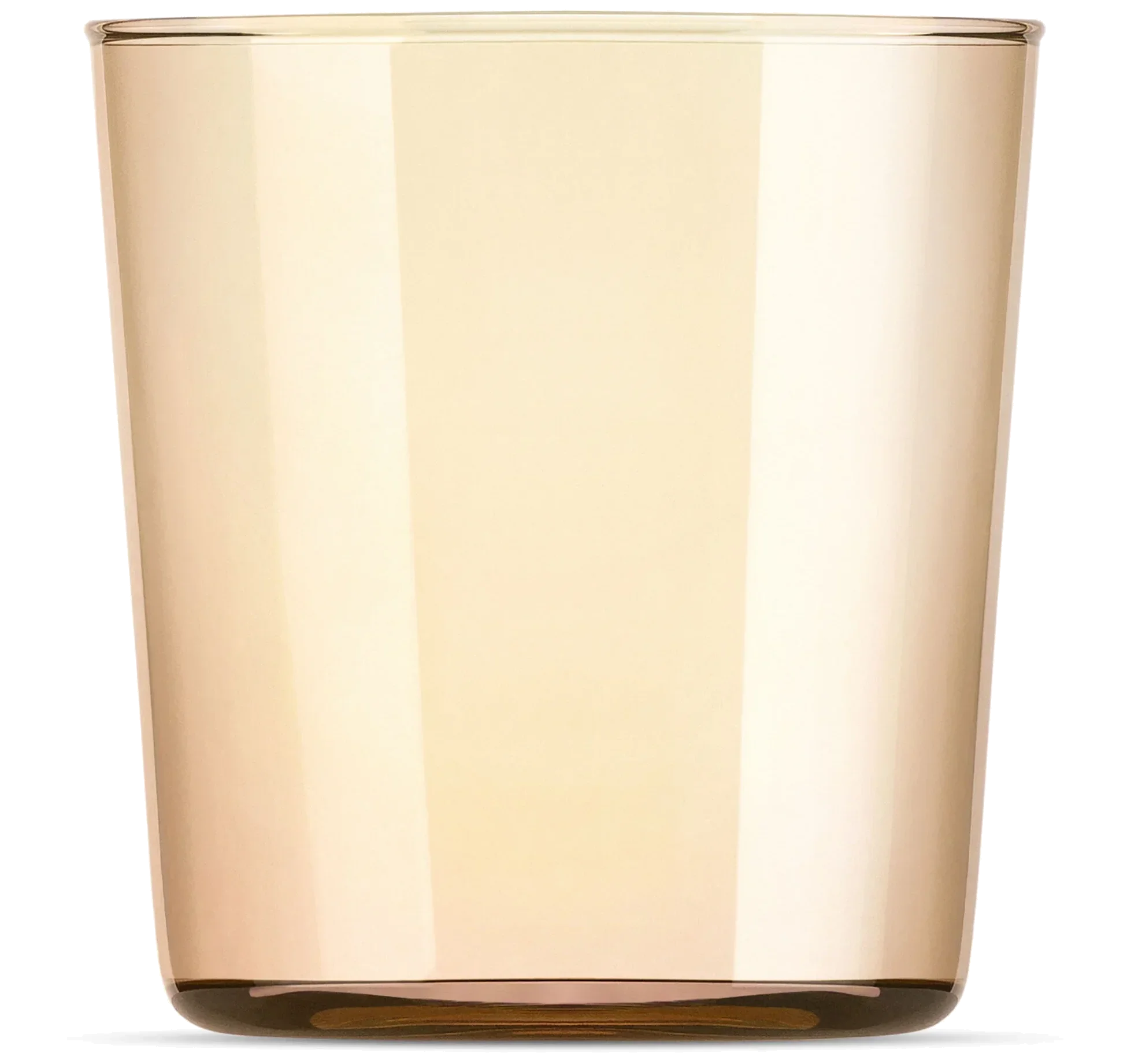 CIDRA COLOR Sklenice 390 ml, žlutá (sada 6 ks) / ONIS