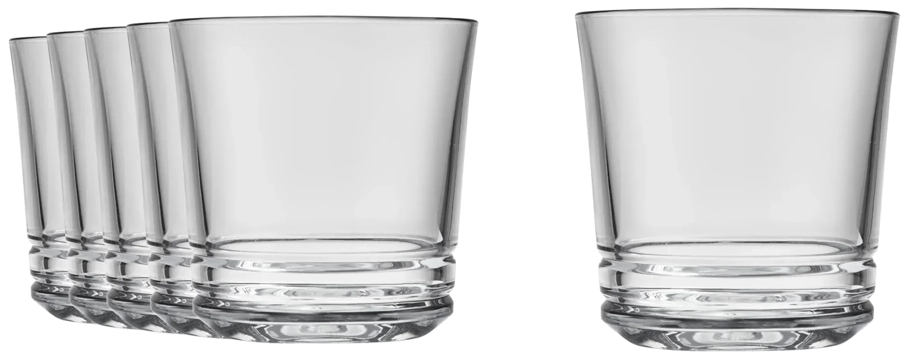 ONIS Sklenice DOF AETHER 350 ml, sada 6 ks