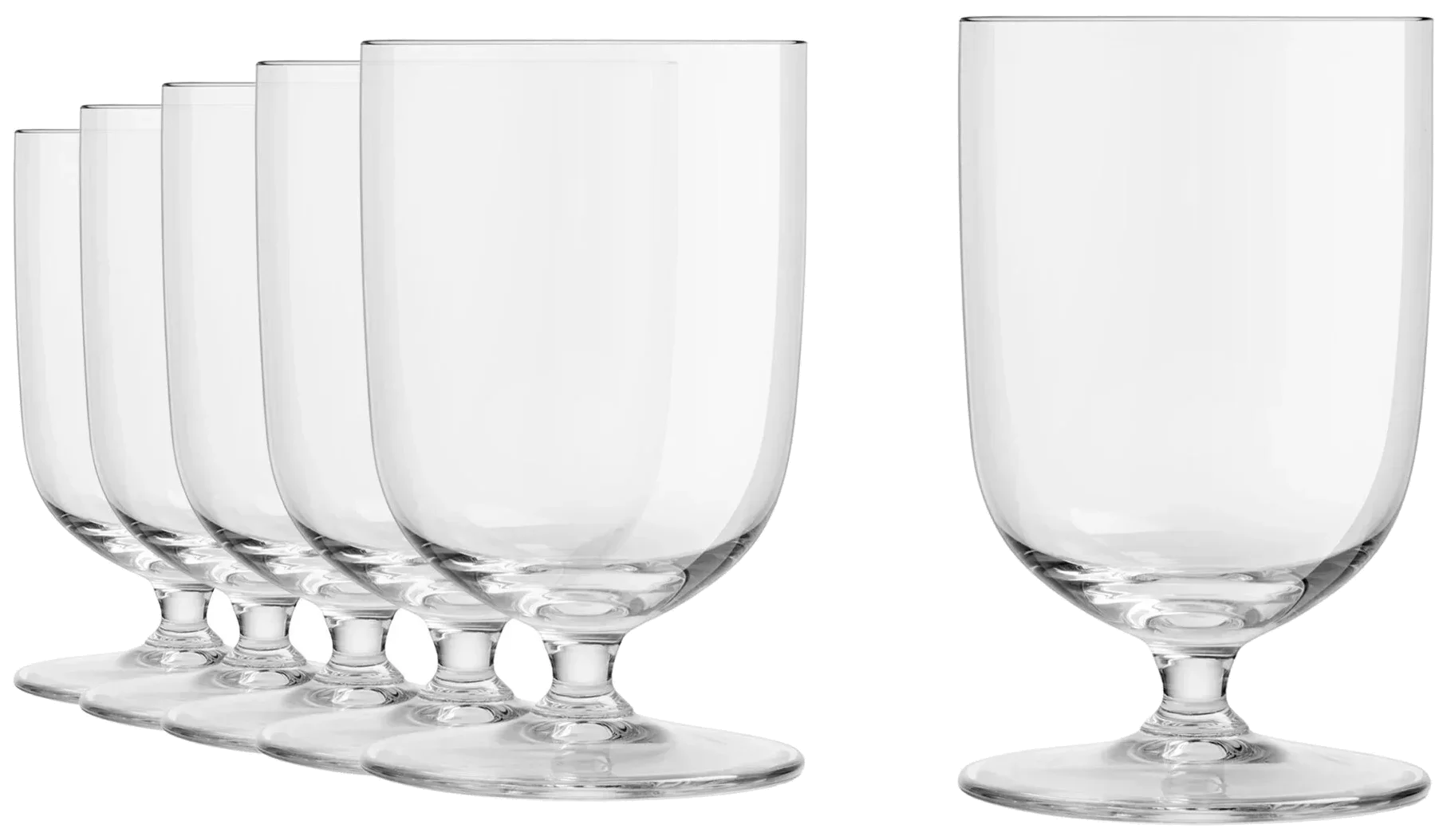 LEVITAS Sklenice na stopce 355 ml (sada 6 ks) / ONIS