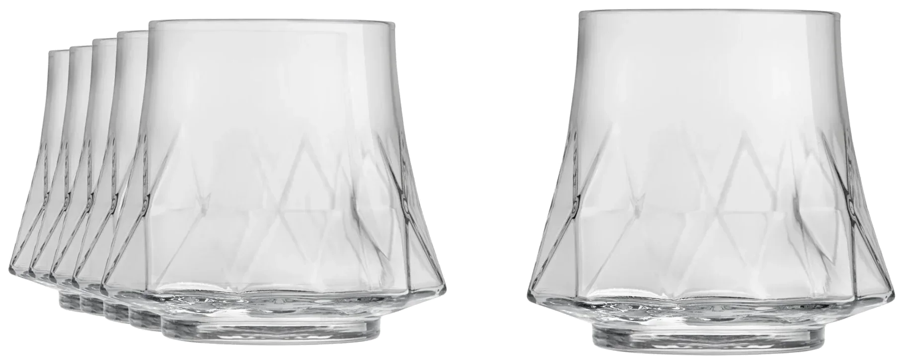 ONIS Sklenice DIVERGENCE 290 ml, sada 6 ks