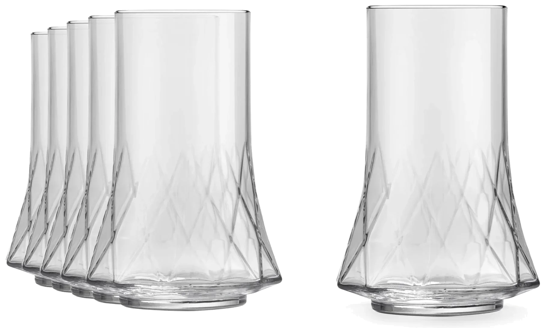 ONIS Sklenice DIVERGENCE 410 ml, sada 6 ks