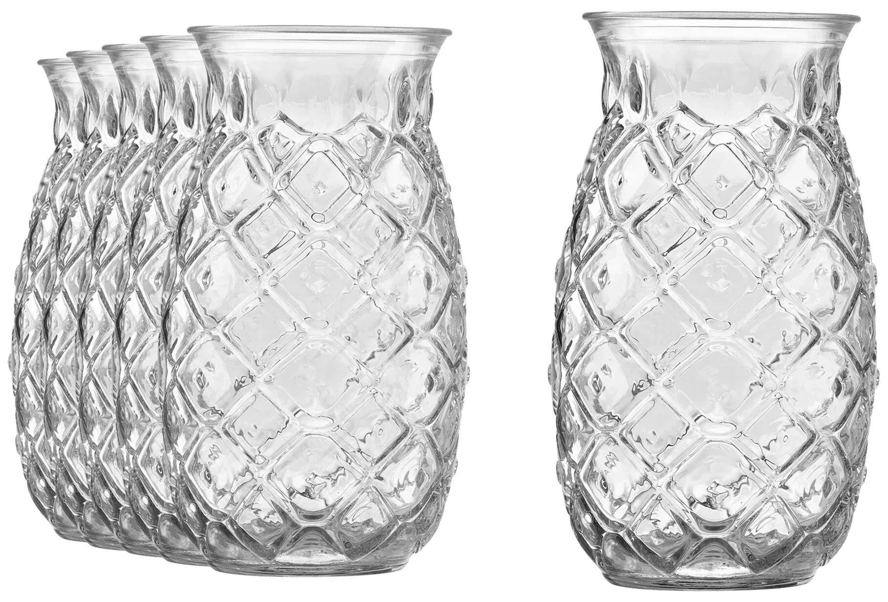 Sklenice Pineapple 505 ml (sada 6 ks) / ONIS