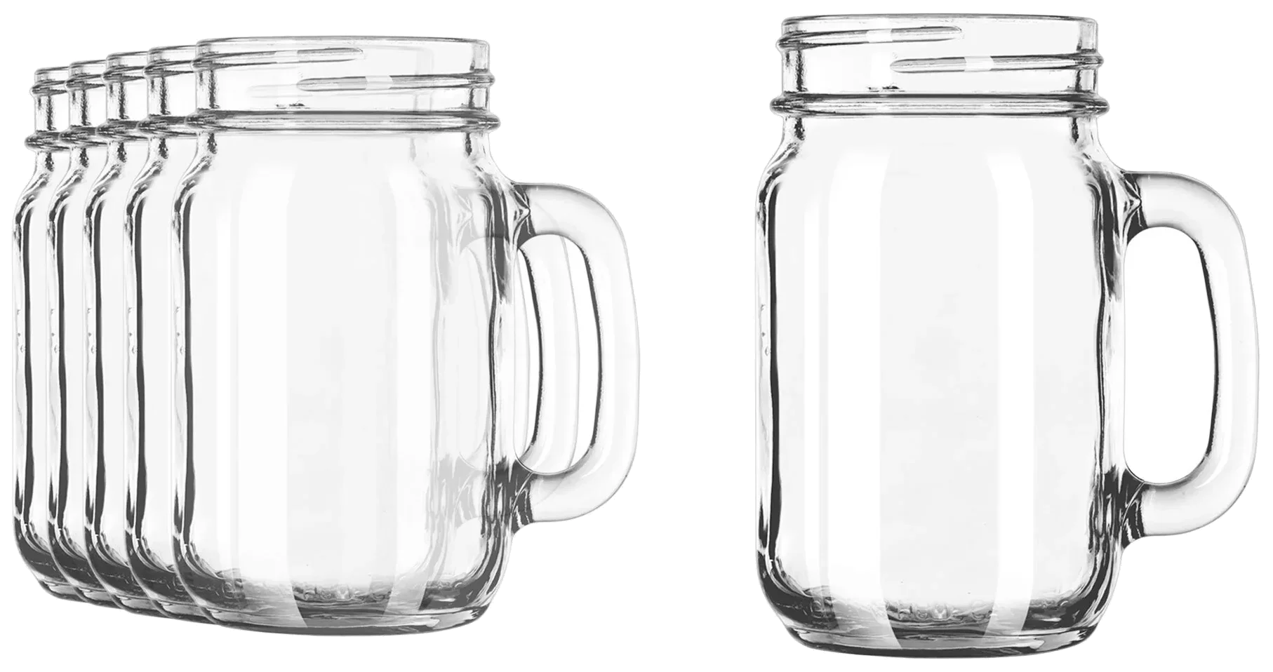 Drinking Jar 490 ml (sada 6 ks) / ONIS