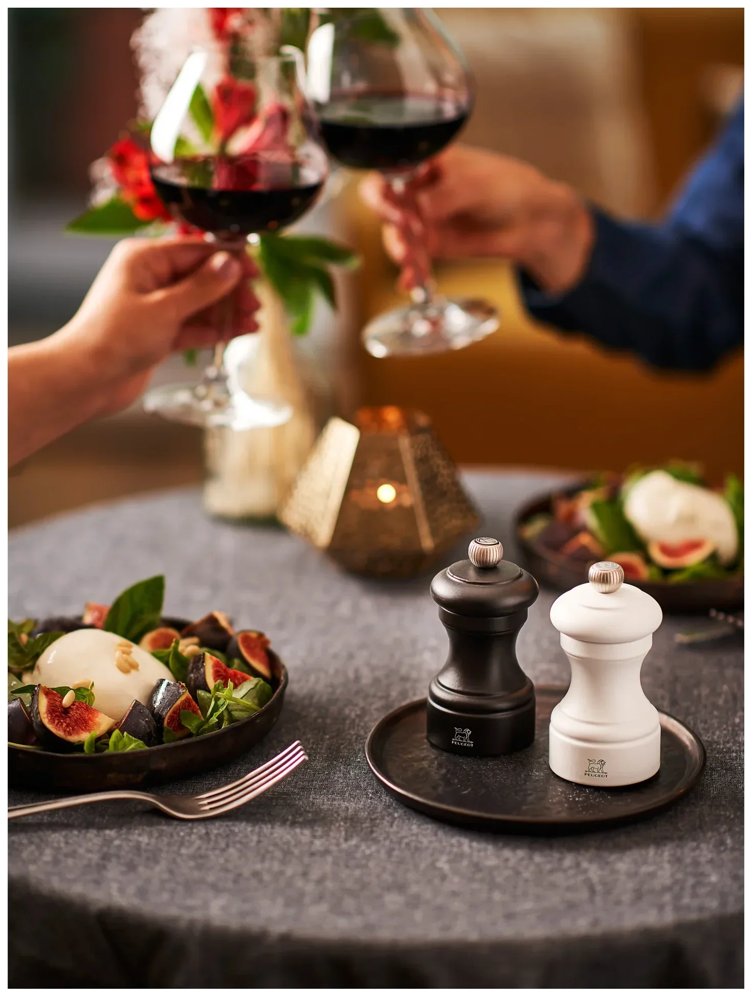 BISTRO Mlýnek na sůl 10 cm bílý / PEUGEOT