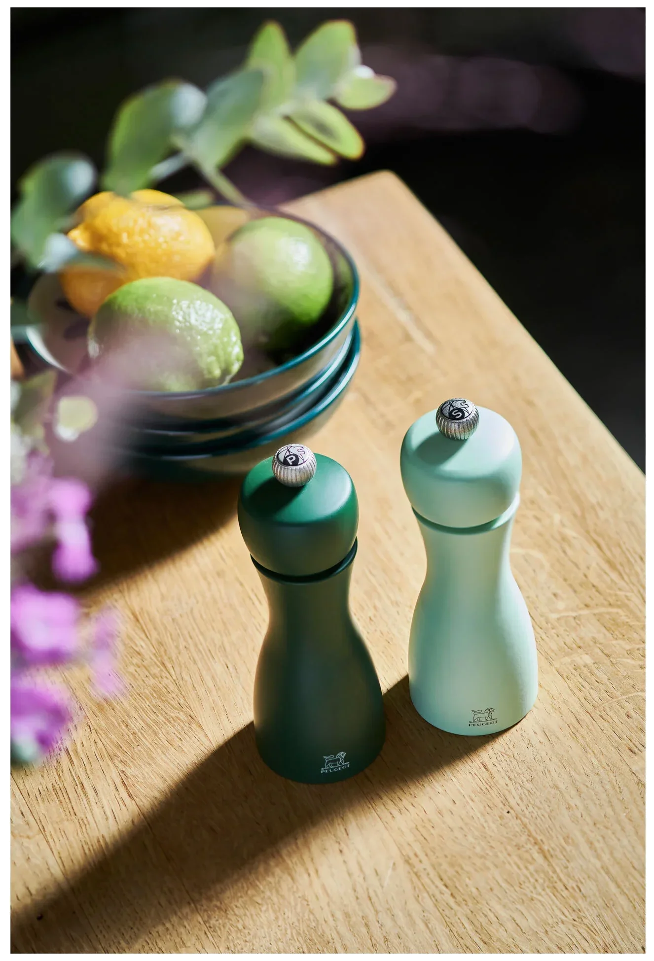 TAHITI DUO Souprava na sůl a pepř 15 cm Water / PEUGEOT