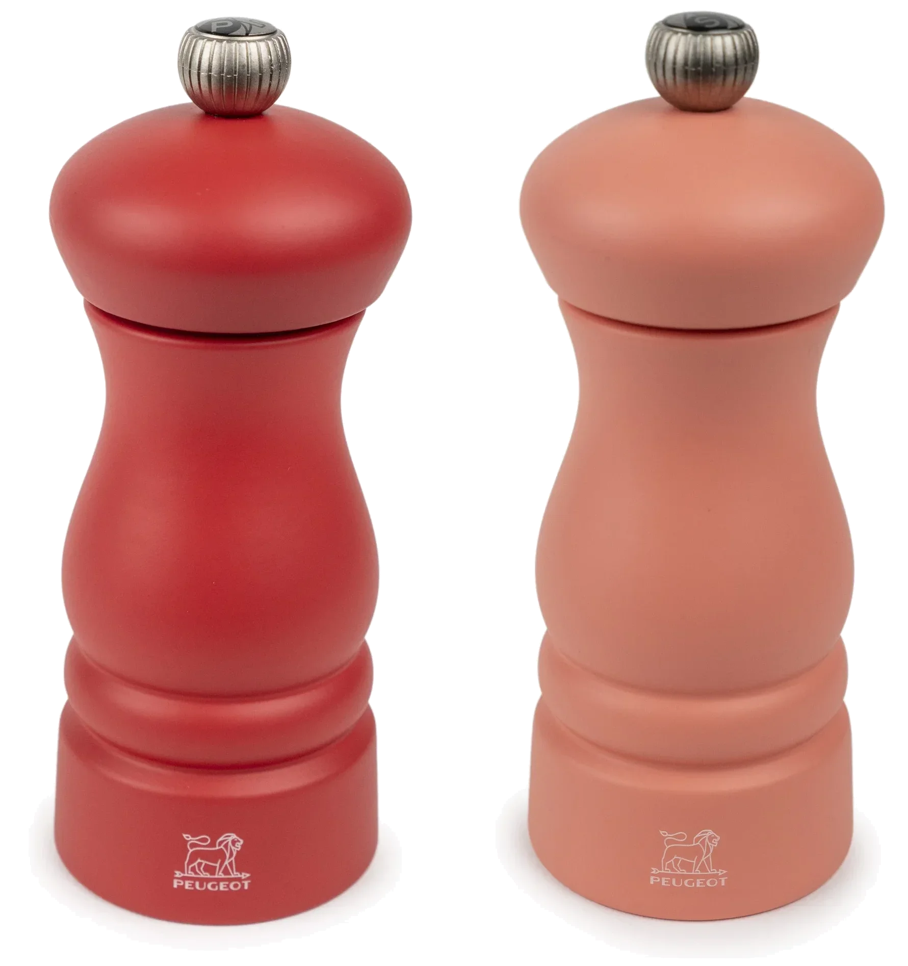 DUO CLERMONT Sada mlýnků 13cm Brick Red & Flame Red, červený / PEUGEOT