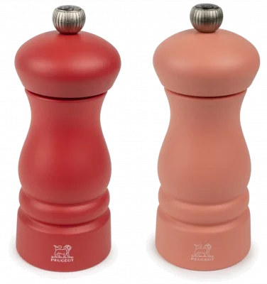 DUO CLERMONT Sada mlýnků 13cm Brick Red & Flame Red, červený / PEUGEOT