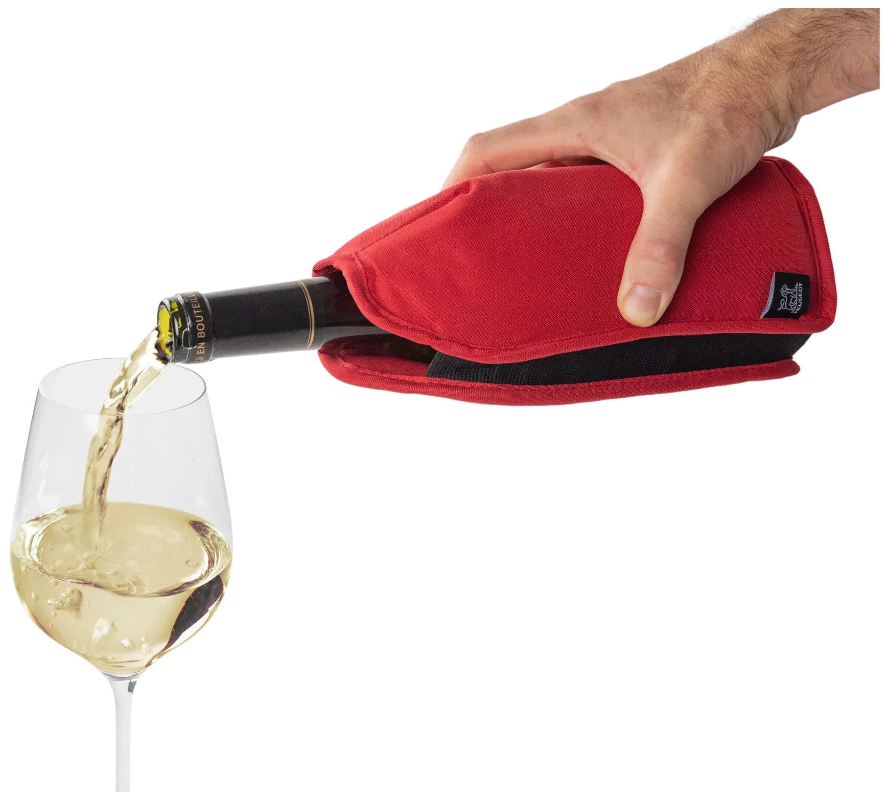 FRIZZ Červený chladič na víno, 23 cm / PEUGEOT