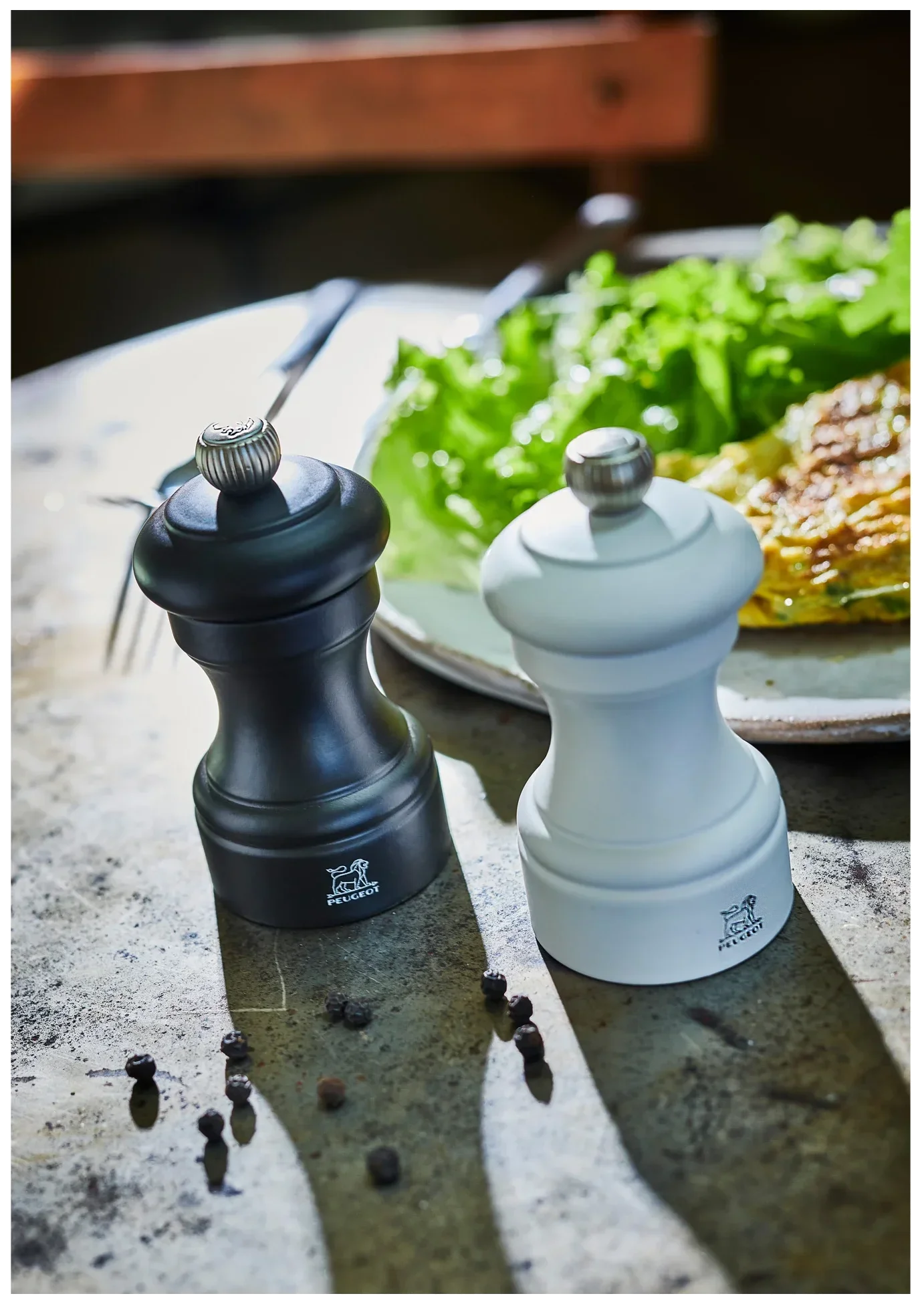 BISTRO Mlýnek na pepř 10 cm matně černý / PEUGEOT