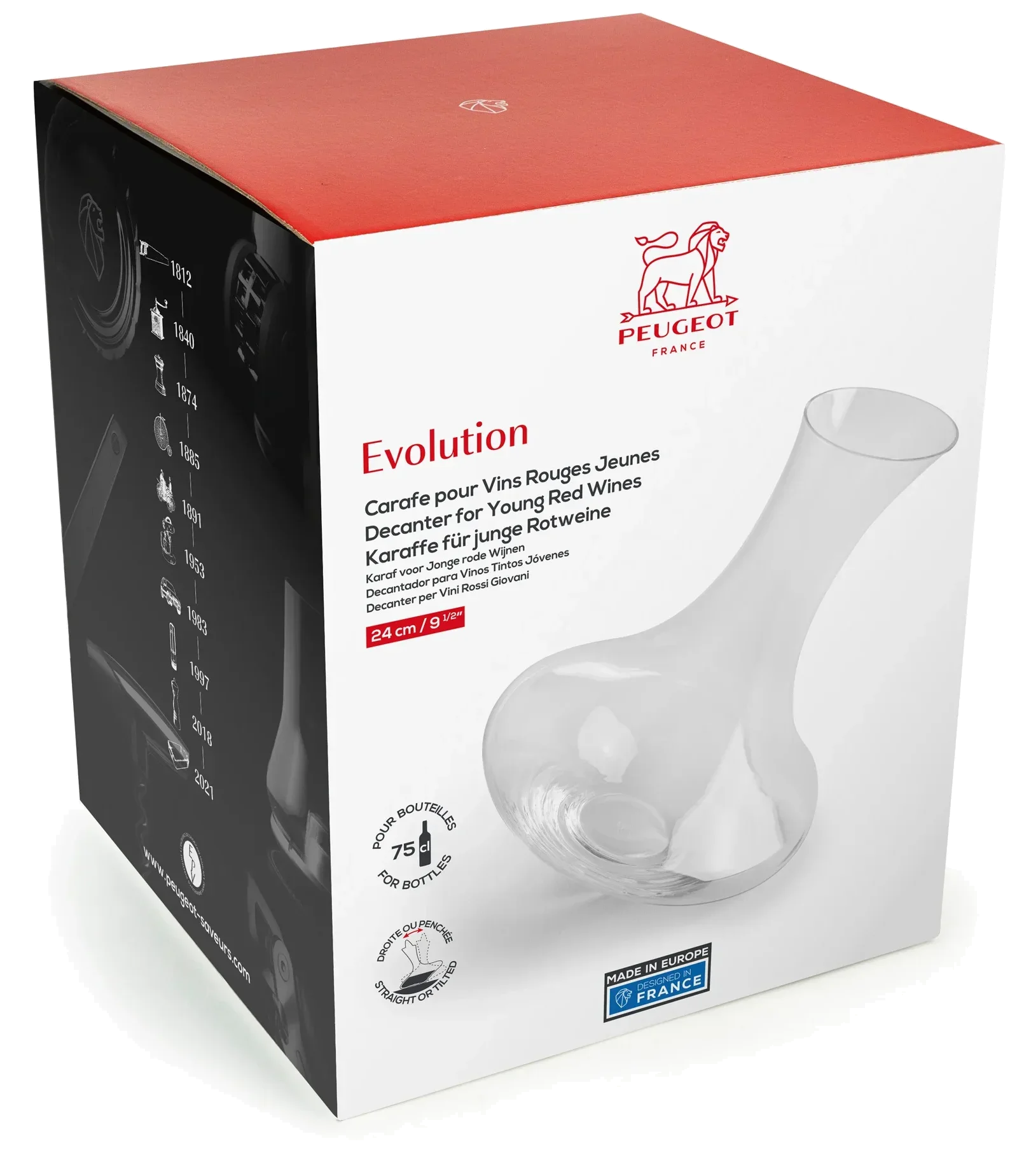 EVOLUTION Dekantér 24 cm / PEUGEOT